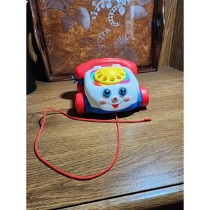 Vintage Fisher Price Chatter Telephone Pull toy